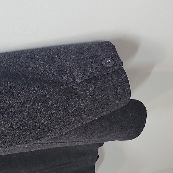 CHAPS Charcoal Gray Wool Coat - Picture 11 of 12